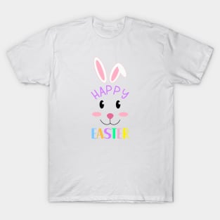 Happy Easter Bunny Face T-Shirt